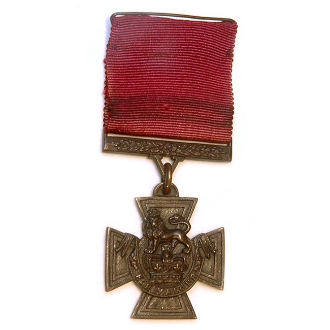 Henry Nicholas's Victoria Cross. Canterbury Museum 1932.79.1