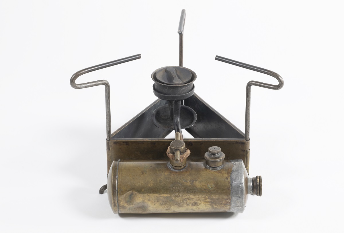 The Comet stove previously believed to be the "James Caird Primus". Canterbury Museum 1975.162.1