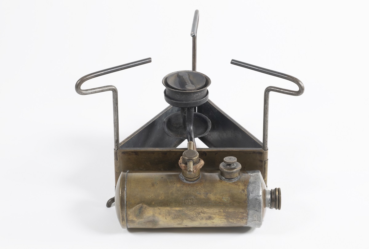 The Comet stove previously believed to be the "James Caird Primus". Canterbury Museum 1975.162.1