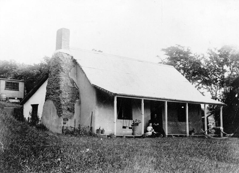 Sinclair's Cottage. Canterbury Museum 1990.258.1