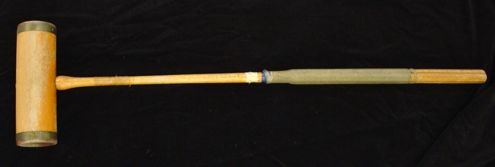 Mallet, Redcliffs Croquet Club, Canterbury Museum 2003.152.46