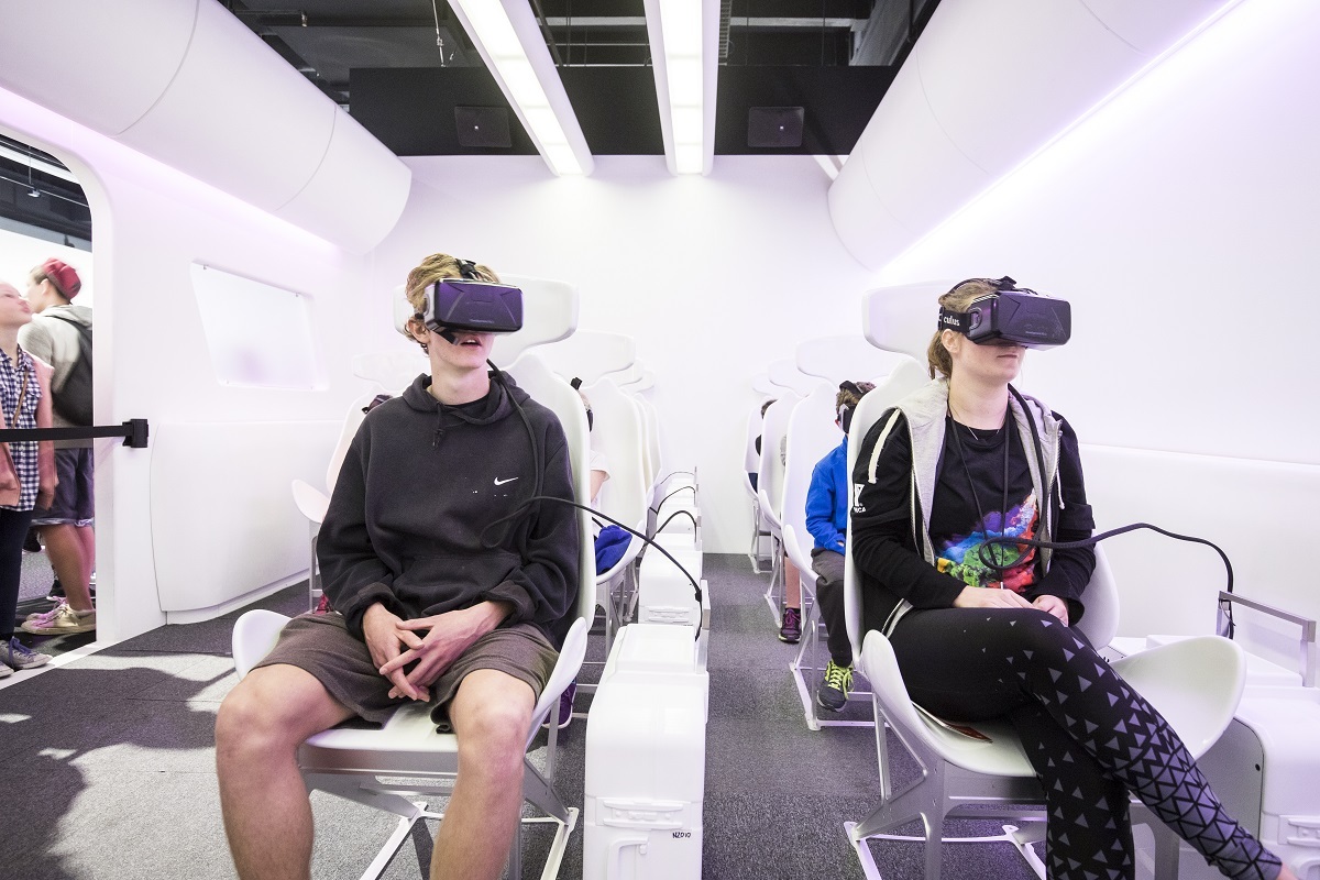 Virtual reality cabin