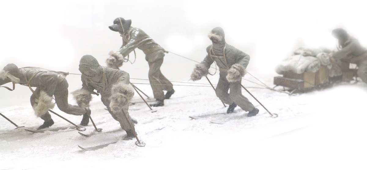 Diorama of Scott and his party, Canterbury Museum Antarctic Gallery