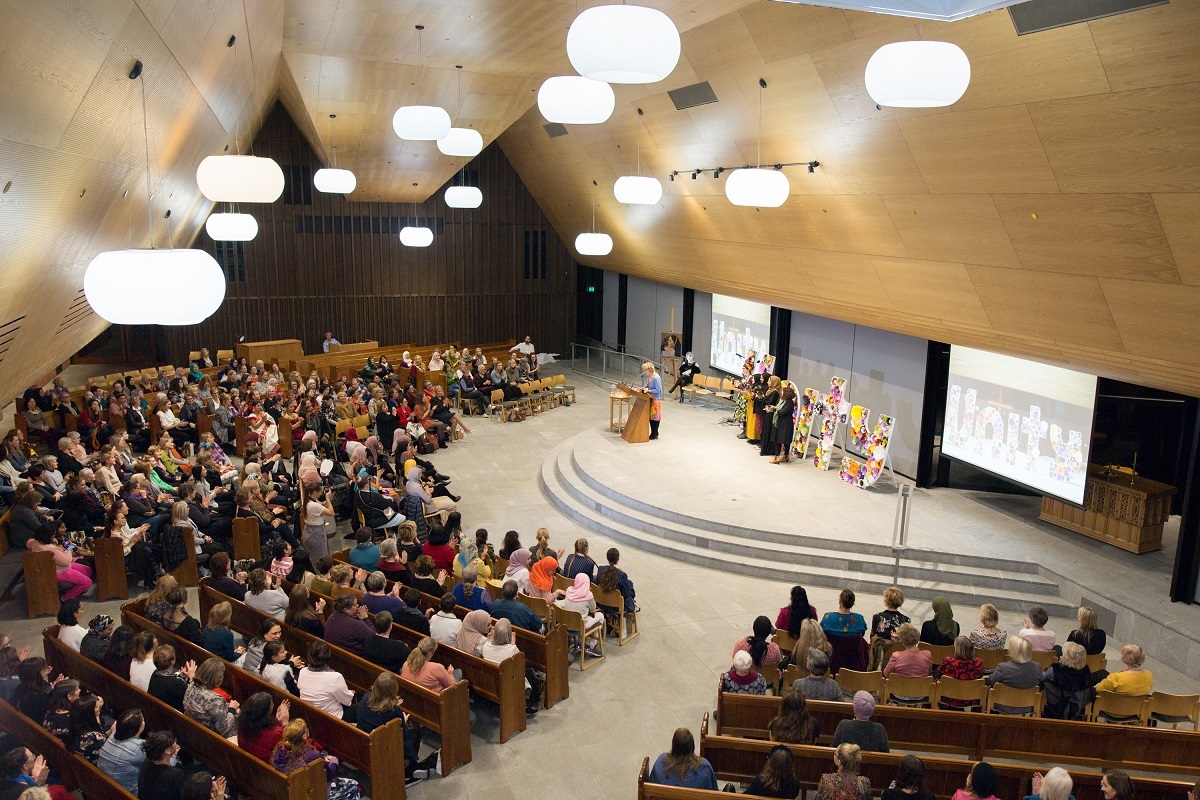 UNITY's unveiling was a women-only event. Canterbury Museum 2019.69.8