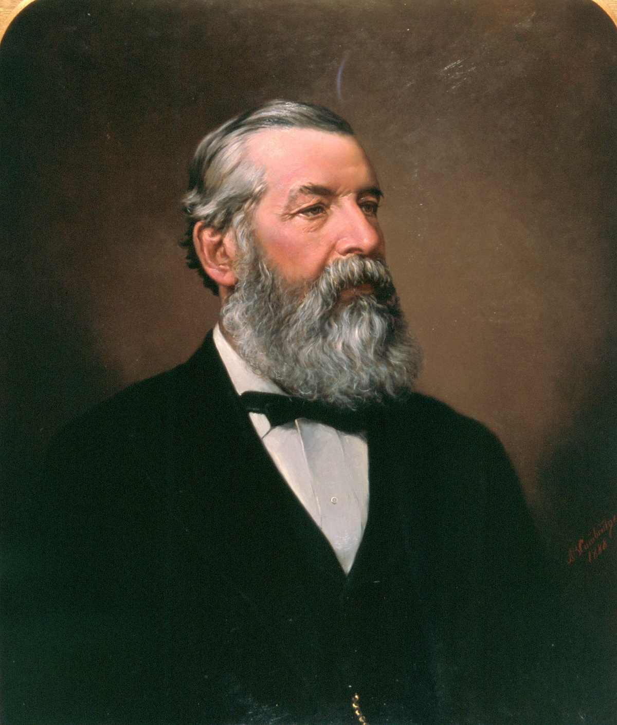 Portrait of Sir Julius von Haast. Canterbury Museum ABC2