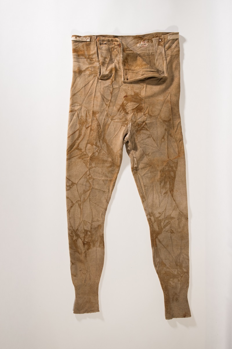 Victor Campbell's long johns. Antarctic Heritage Trust 11934.1
