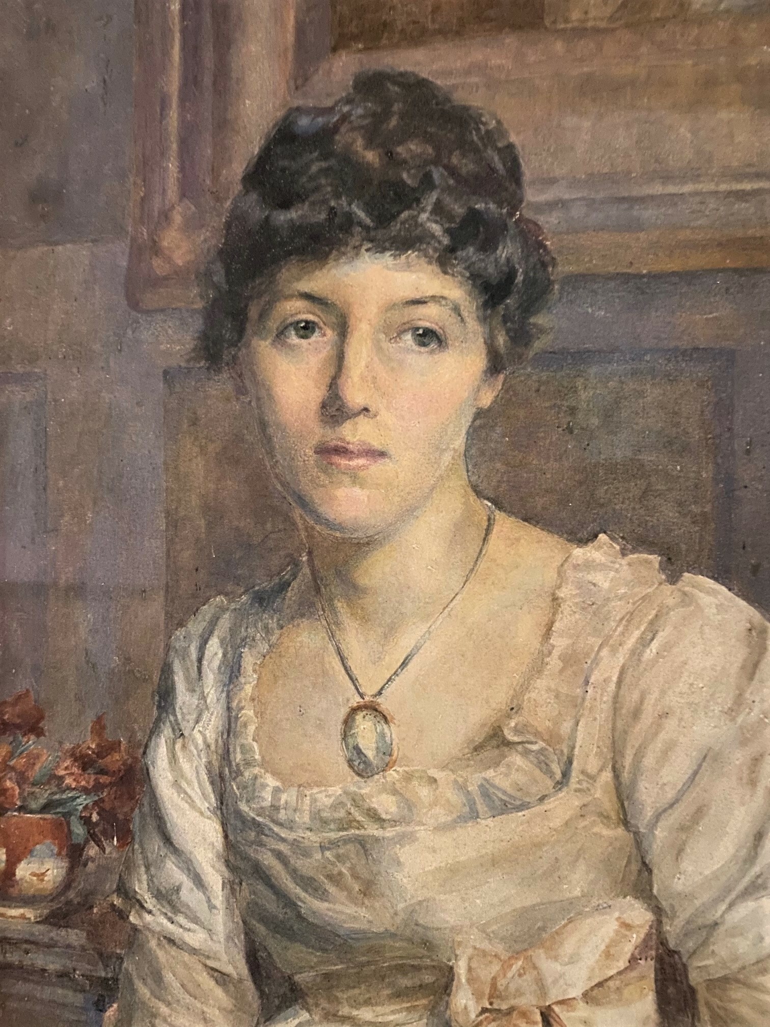 Gertrude Demain Hammond. Self Portrait. Moffat Family Collection. Image courtesy of the Moffatt family