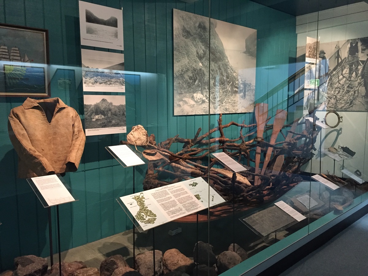 The story of the Dundonald survivors in the Antarctic Gallery at Canterbury Museum