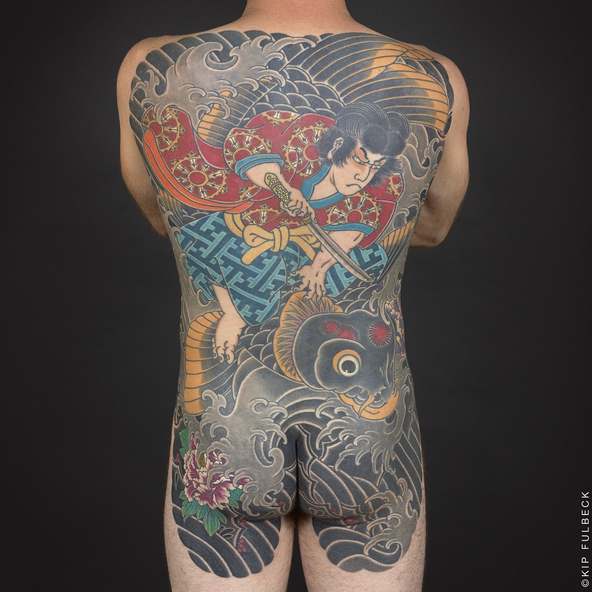 Tattoo by Brian Kaneko. Image: Kip Fulbeck