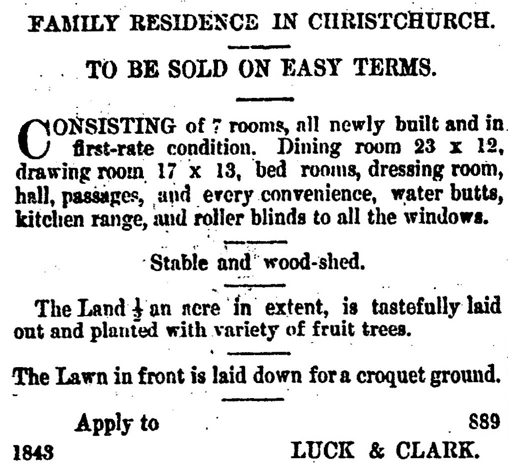 Lyttelton Times, 13 December 1864