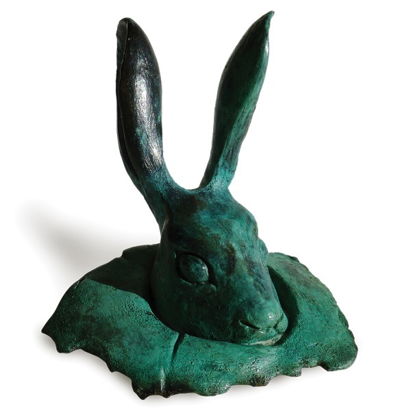 Out of the Rabbit Hole 2015 Bronze 93 x62 x 80mm, Samantha Lissette.