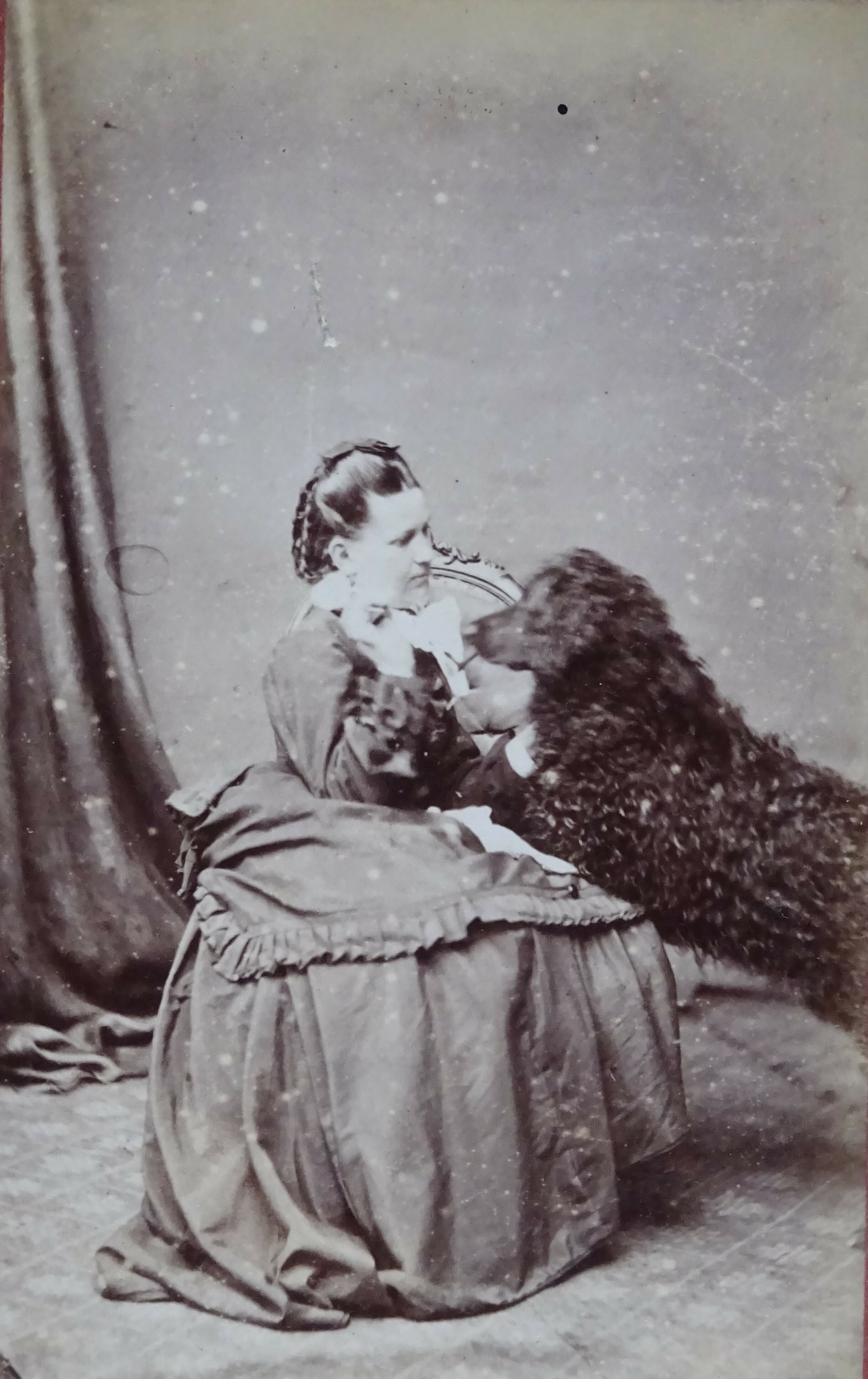 Daisy Milford and Terror. Canterbury Museum Album 39