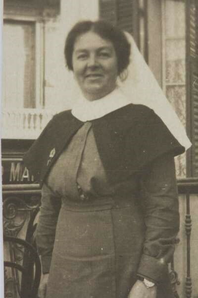 Sister Ina Nellie Coster was one of the New Zealand nurses who survived the sinking of the Marquette. Nelson Provincial Museum Collection: A4380.2
