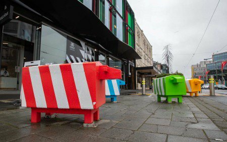 Street Sheep in their natural habitat. Christchurch City Council Newsline, All Rights Reserved